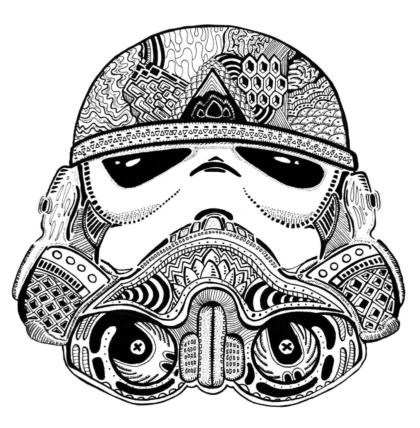imperial Trooper Starwars ink Custom