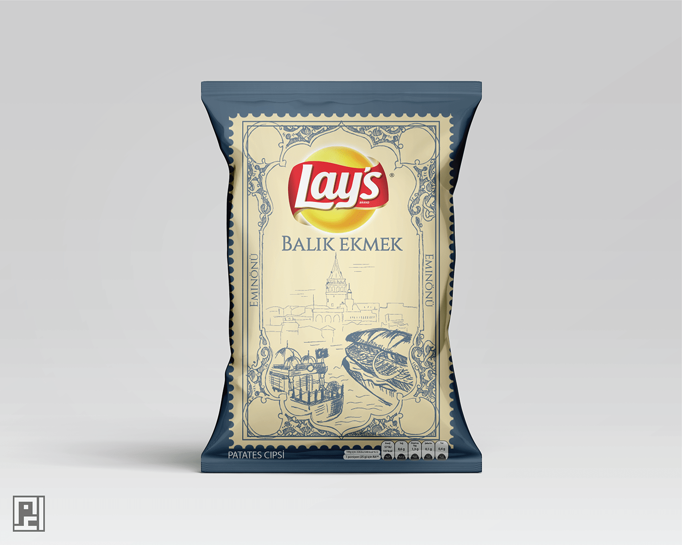 bahçeşehir university chips CHIPS PACKAGING  flavors Food Packaging illustrations istanbul Lays packaging design branding 