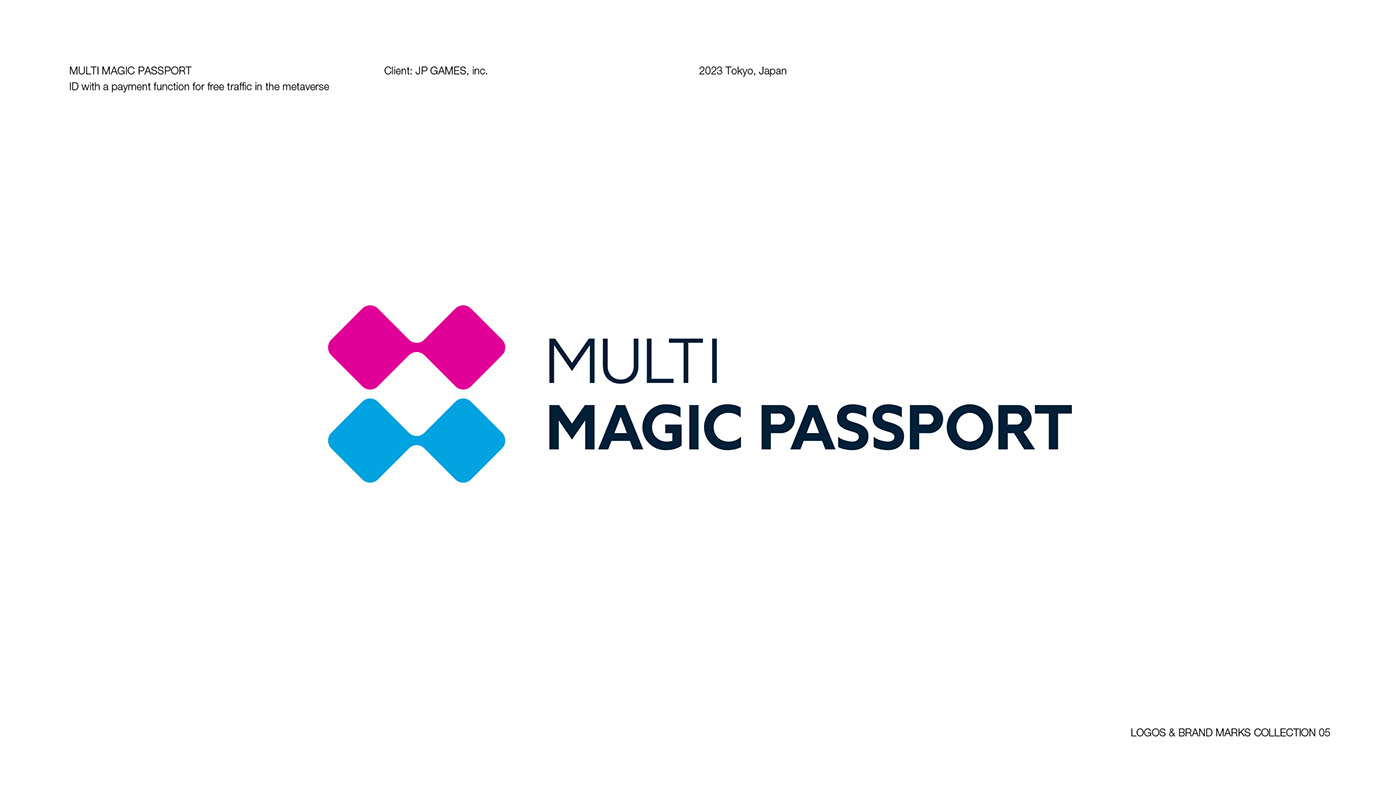 Logo for MULTI MAGIC PASSPORT (MMP), an ID with a payment function for free traffic in the metaverse