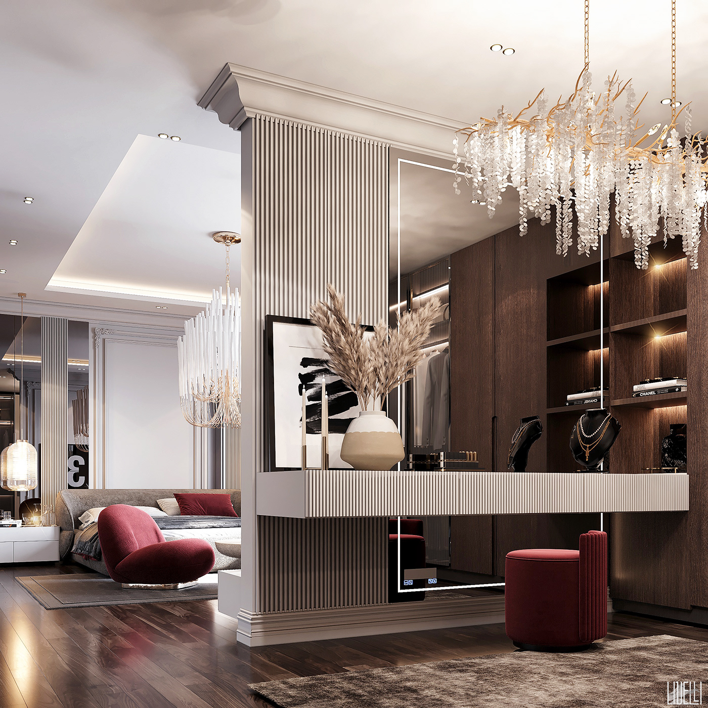 3D 3ds max architecture archviz CGI corona render  design interior design  modern visualization