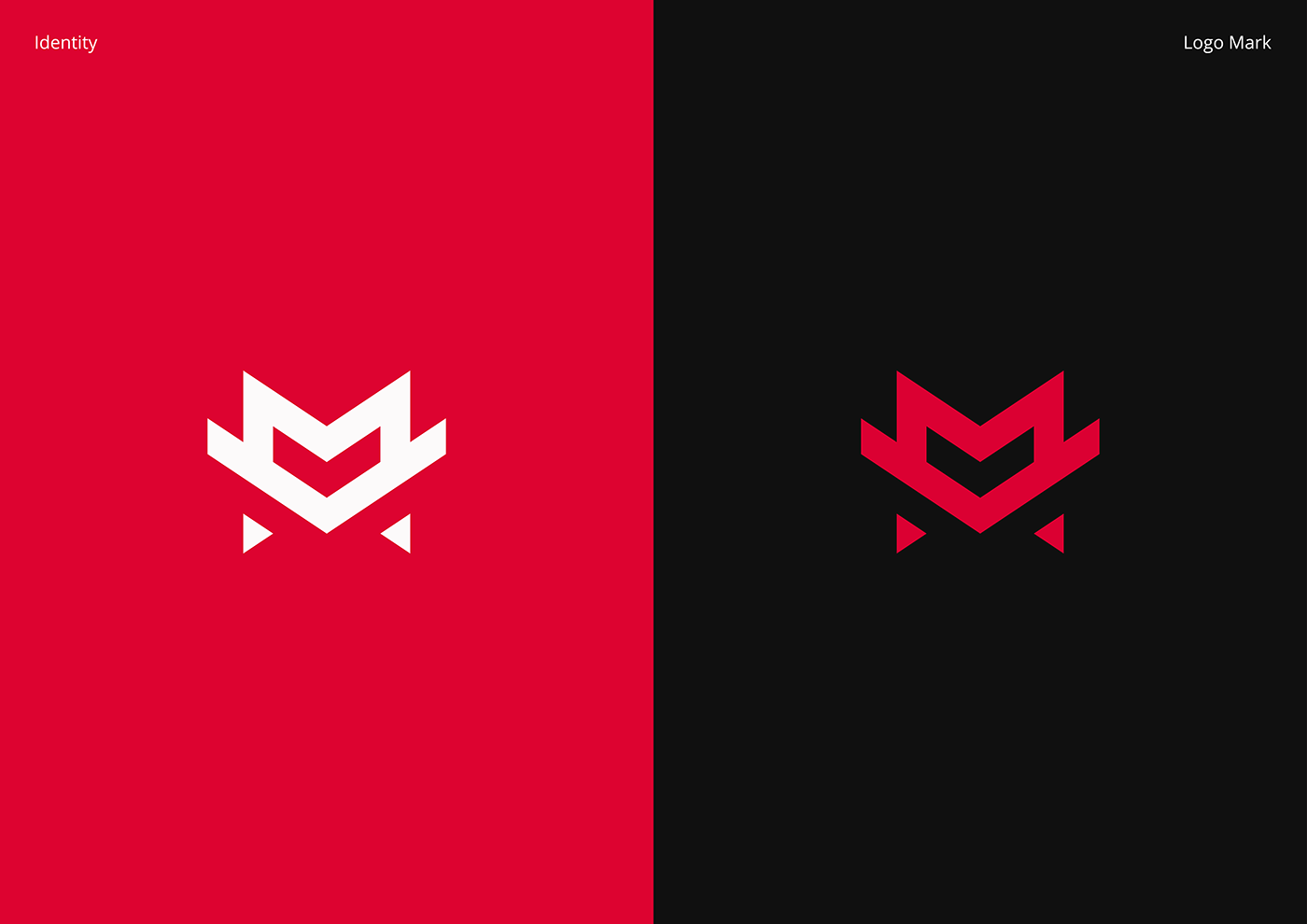 branding  visual identity logo Merge red Gaming Fortnite graphic design  Entertainment team