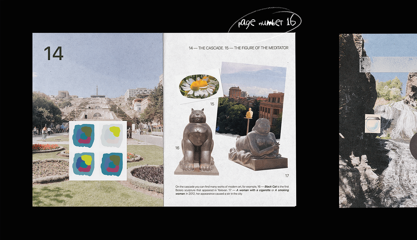 Armenia Travel journal magazine editorial fanzine Layout Design erevan