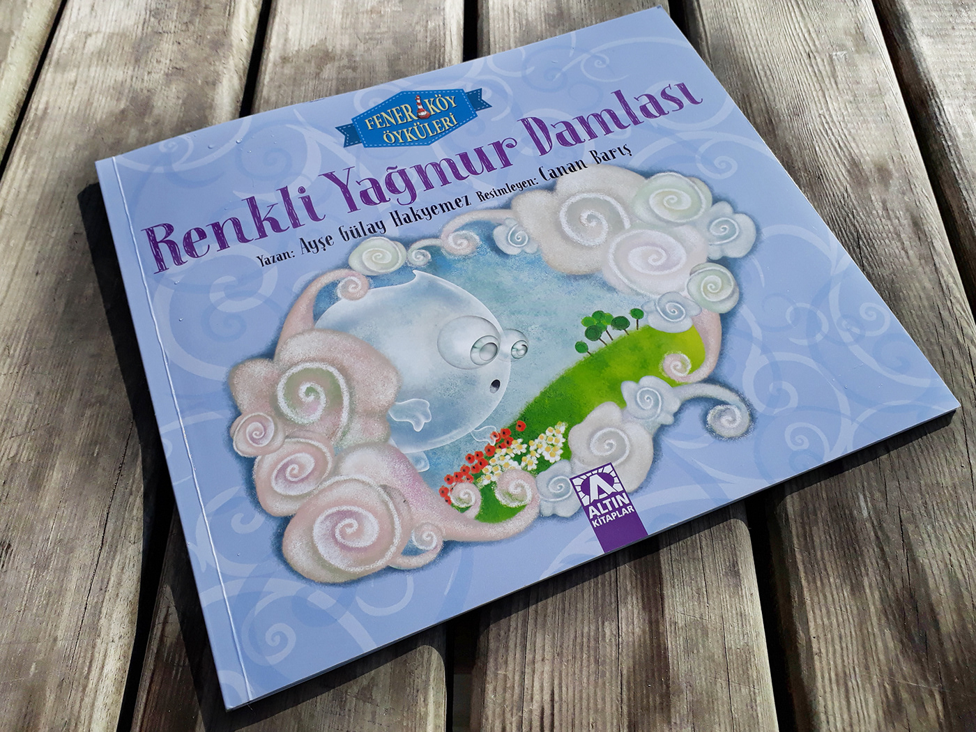 cloud bookcover ıllustration picturebook Raindrop childrensbook art artist clouds ıllustrator