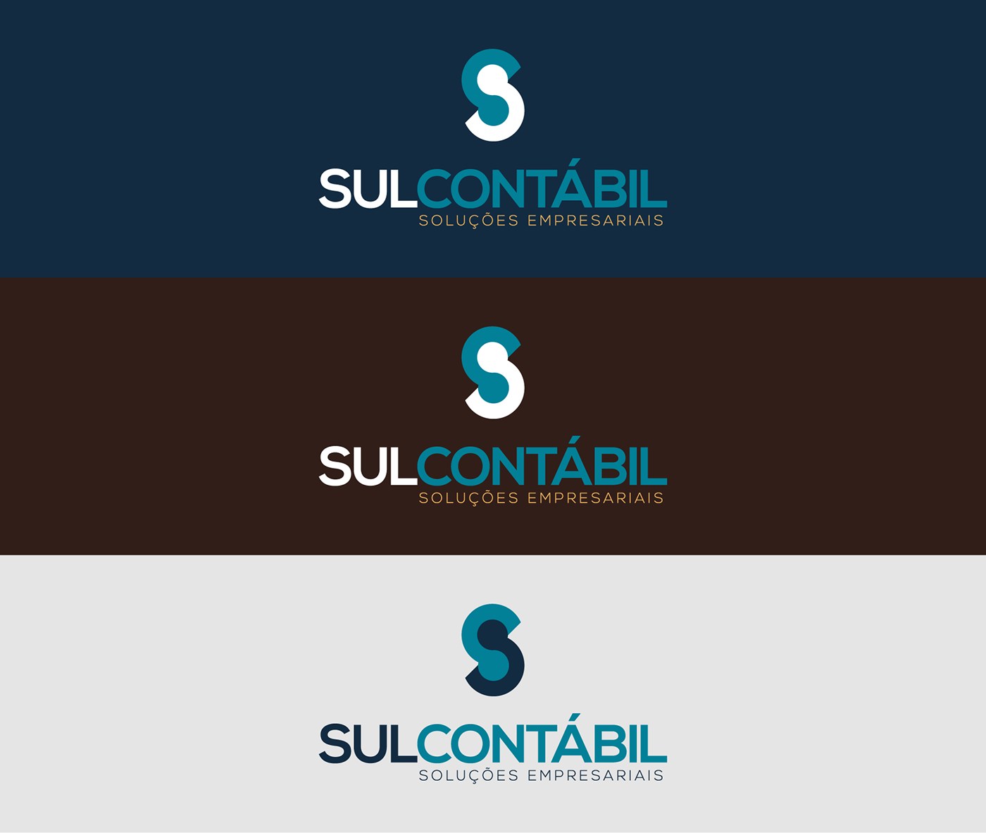 branding  marca contabilidade SulContábil DesignemFolha