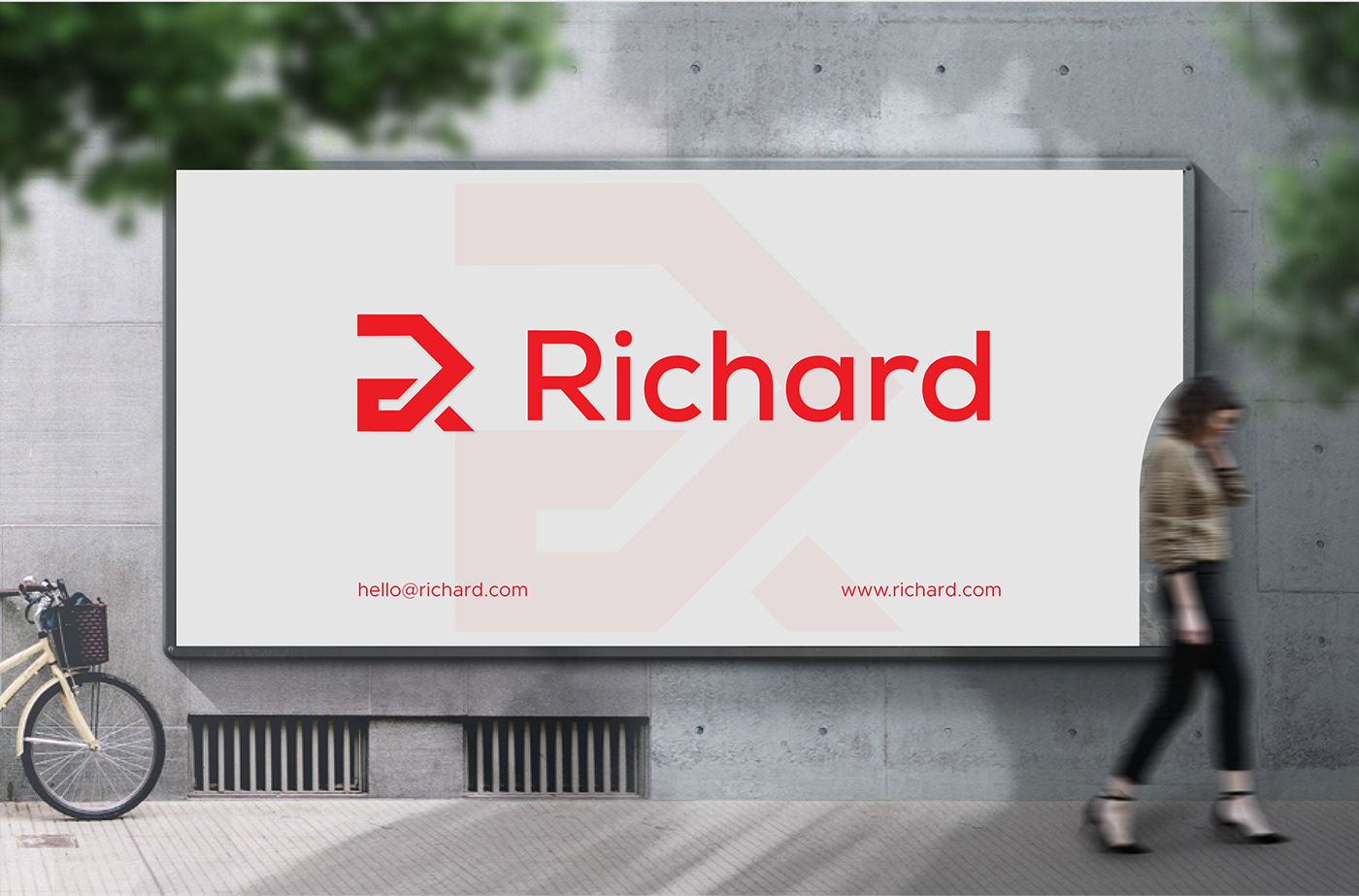 Richard Real Estate Logo design & identity Design