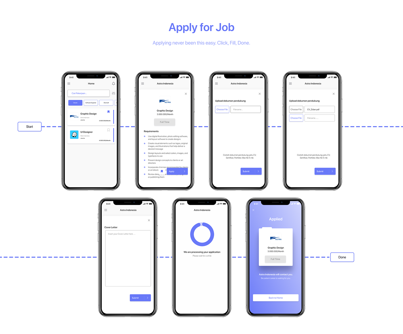 Curriculum Vitae CV Jobs minimalist Mobile app portfolio Project Resume UI/UX Website