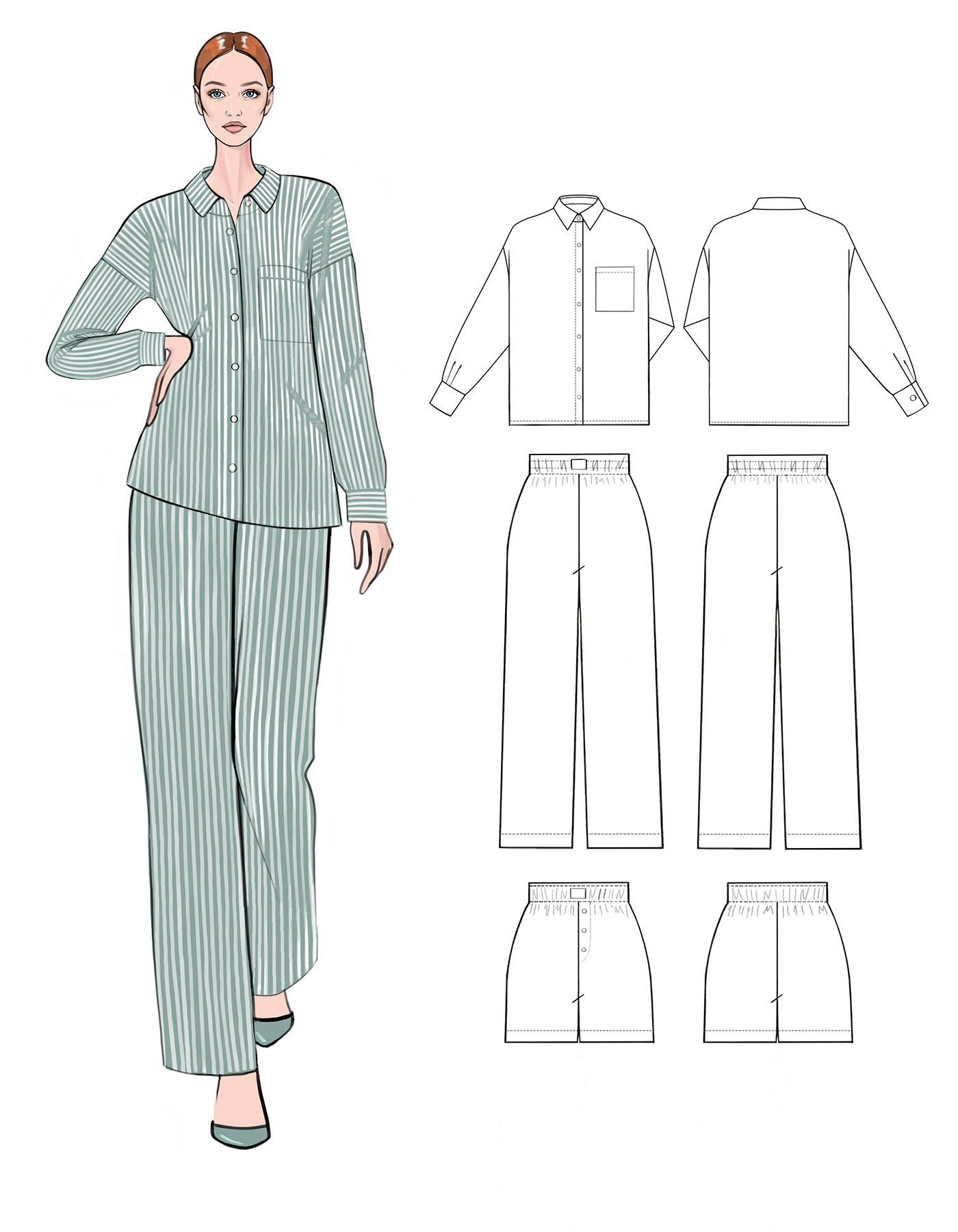 дизайн одежды эскиз clothes design технический рисунок эскиз одежды 
