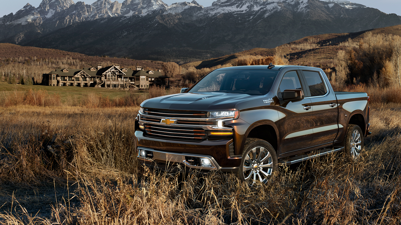 CGI retouch trucks chevrolet Render Great Outdoors Cars