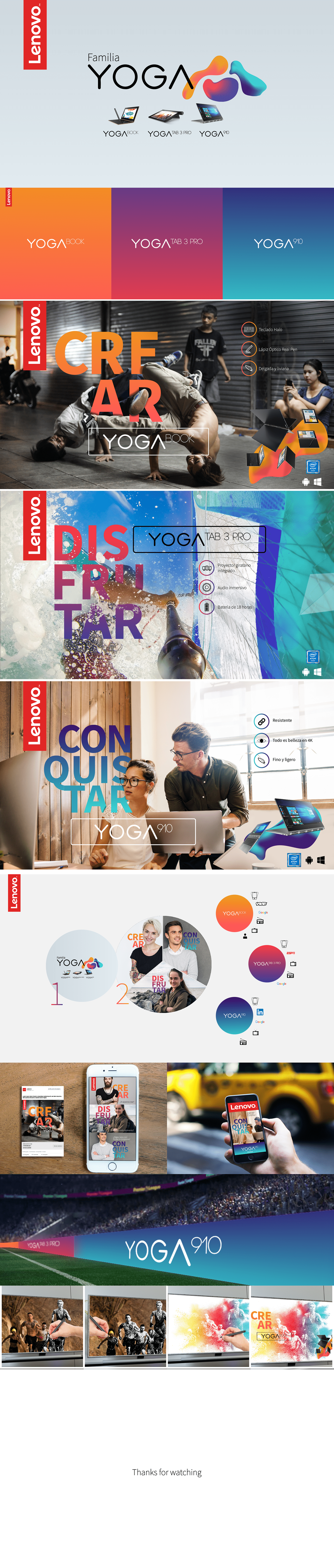 Lenovo ad publicidad diseño diseño gráfico Estrategia medios