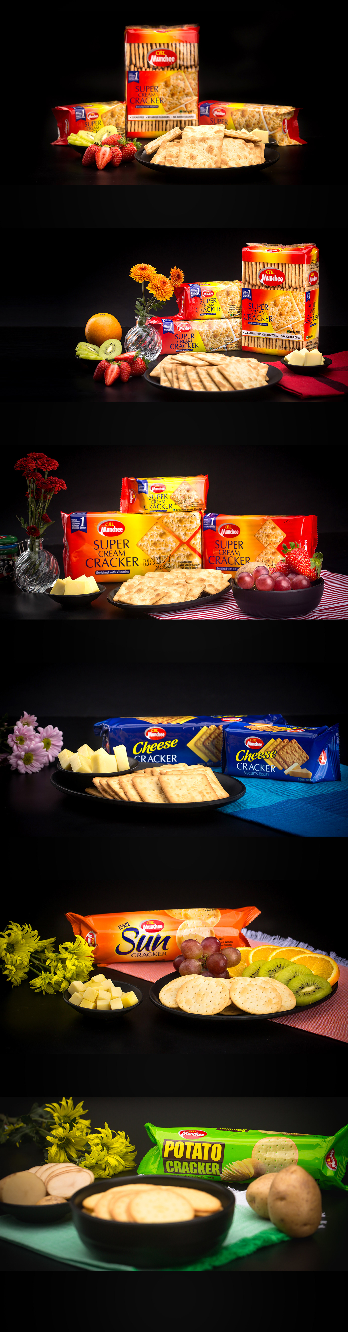 cbl munchee Product Photography creative biscuits Food  Pictorial Studios Website images crackers food styling