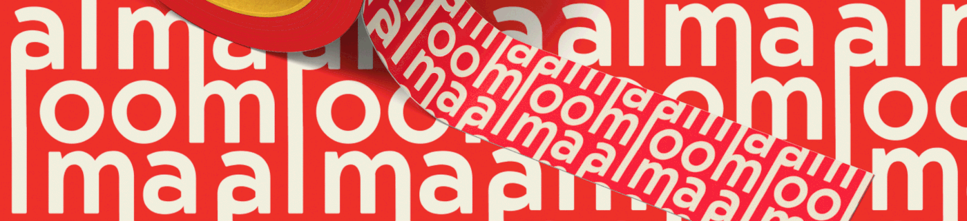 art moma contemporary gallery graphic design  branding  identity red ai Logo Design