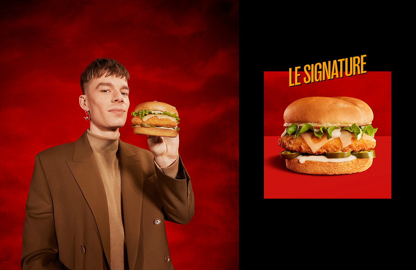 burger Food  restaurant Advertising  Photography  motion design chicken Launch Campaign art direction 