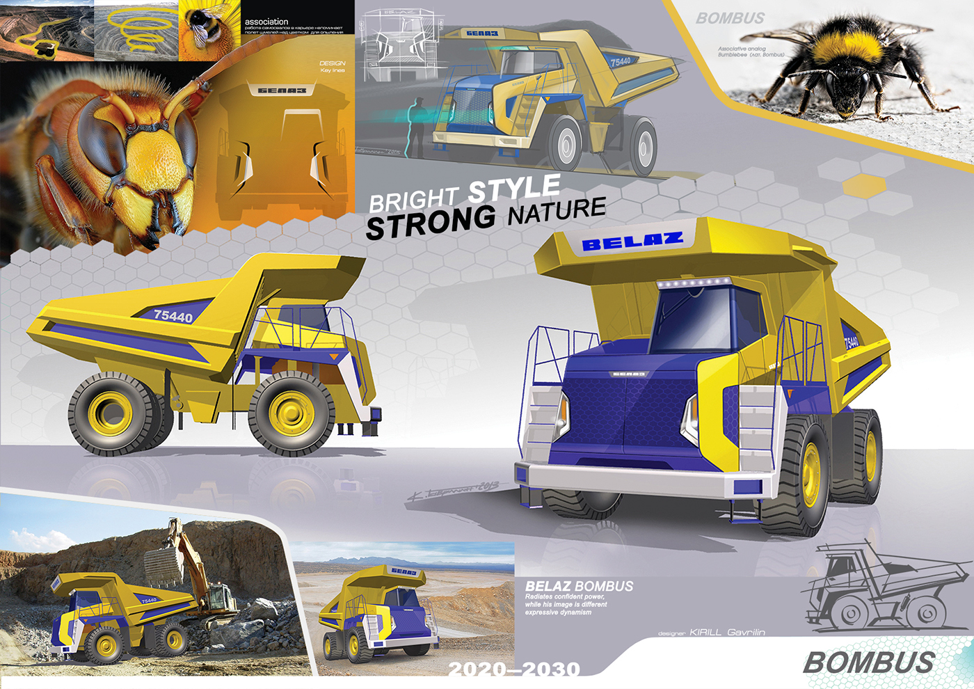 BELAZ contest design Dumper Transportation Design dump truck auto design Truck car