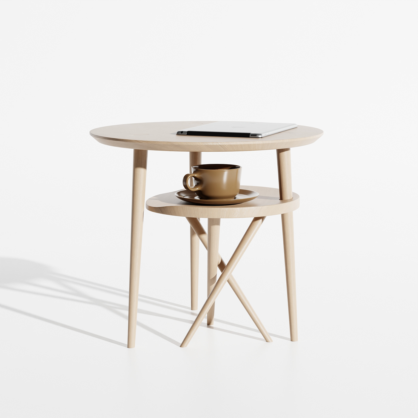 blender design designer furniture interior design  living room product design  Render side table wood