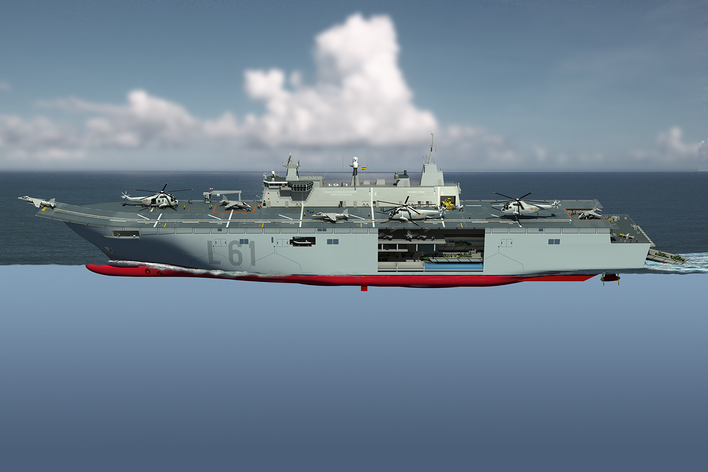 LHD L61 navy navy Armada española