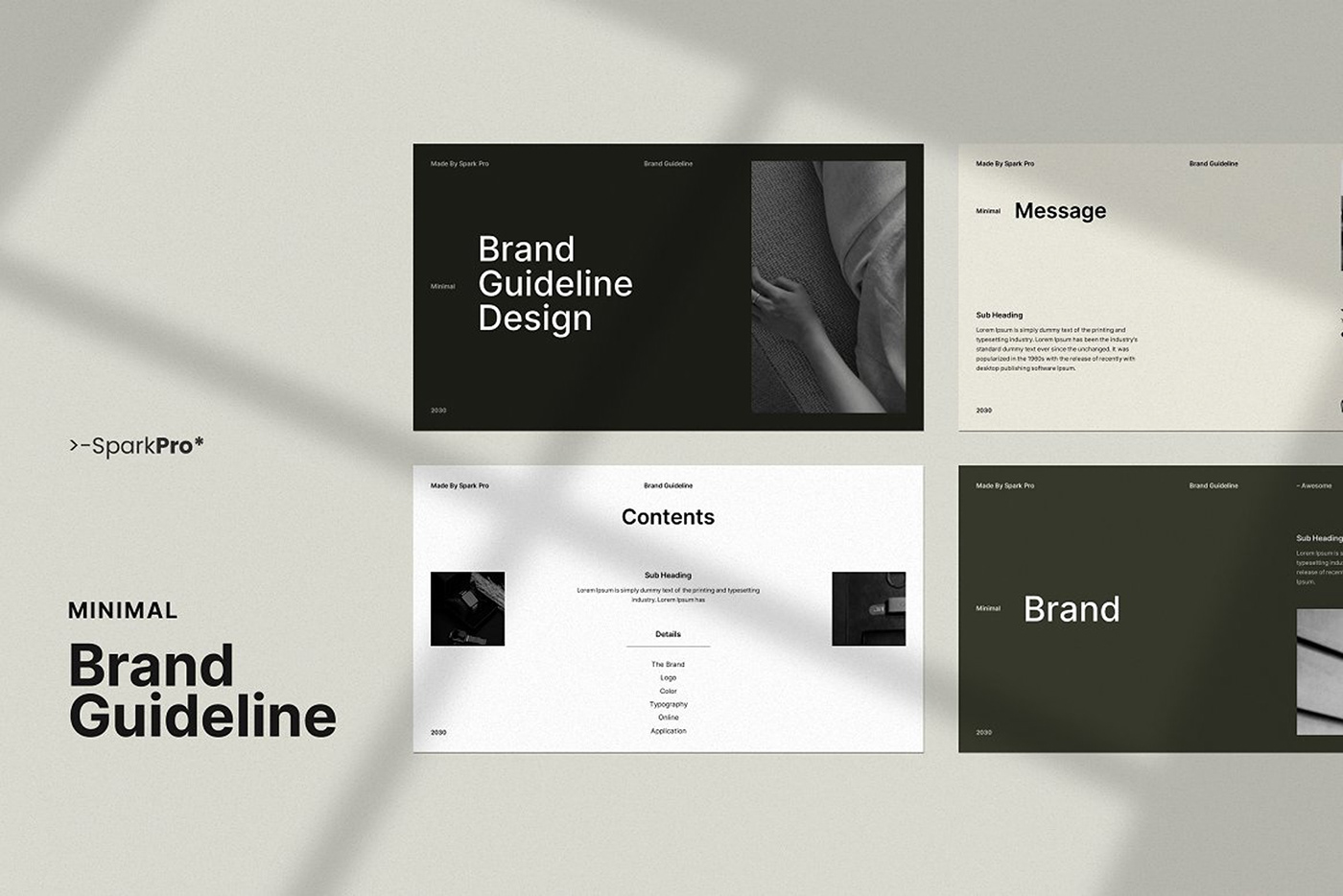 brand guidelines brand manual Brand Presentation brand proposal brand strategy brand styel brandbook creative Style Guide template