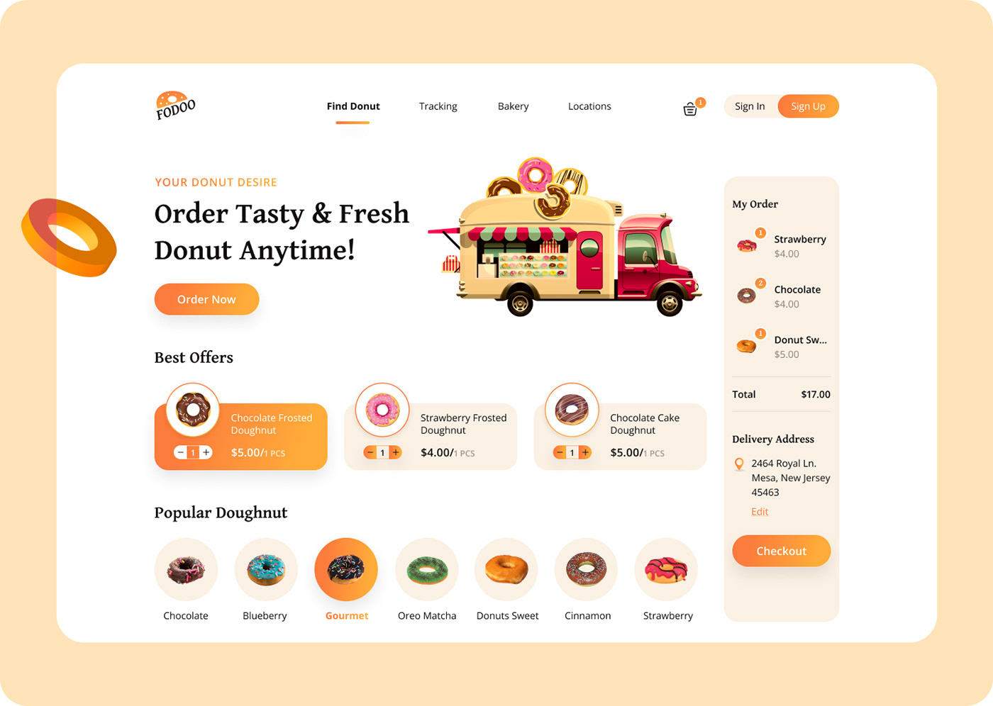 dashbaord donut UI Figma user interface landing page Website Design Ecommerce