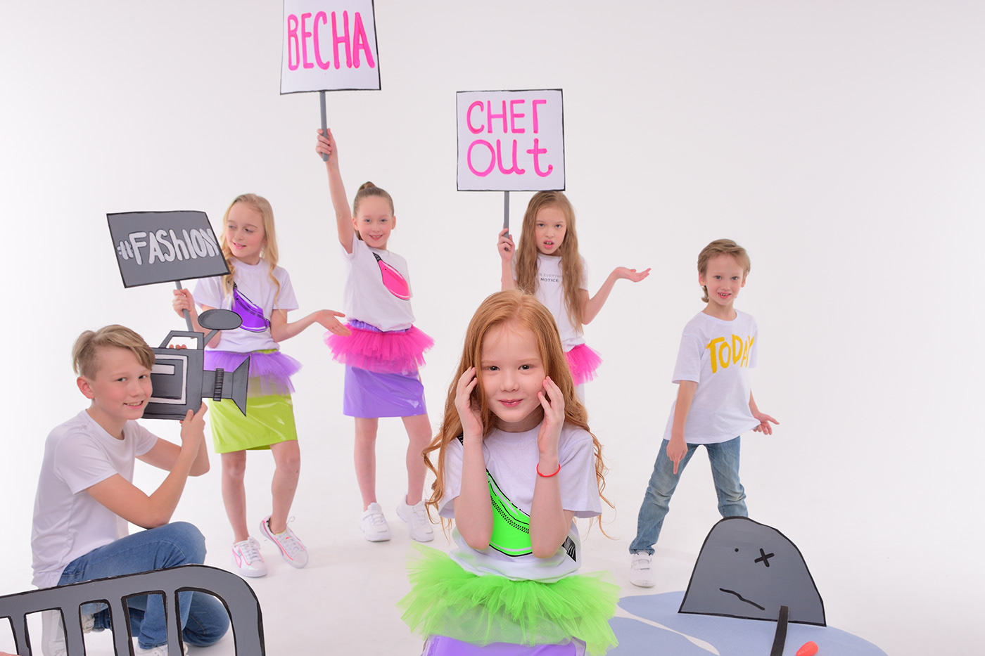 Fashion  kids strike дети мода реклама съемка journalism   tv тв