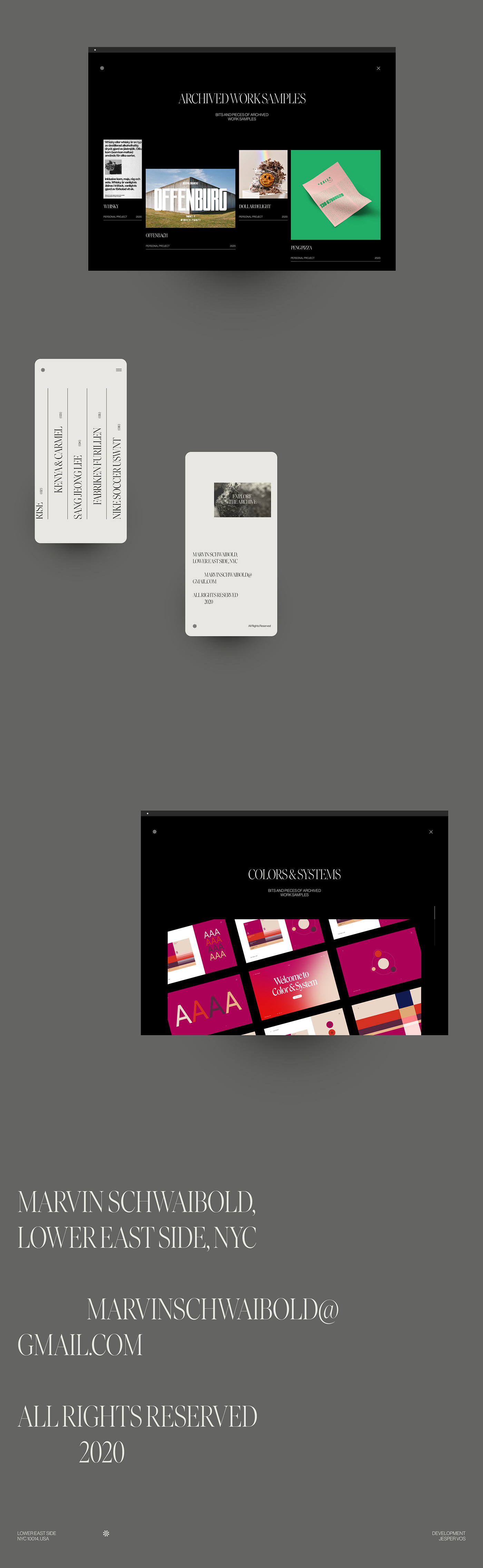 ArtDirection graphic design  interactive motion design UI ux Webdesign Website