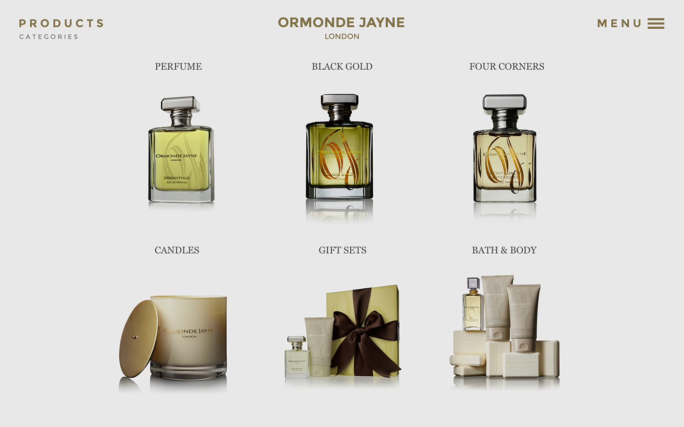 Web design Fashion  perfume