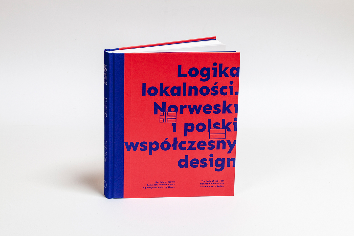 Norwegian design Exhibition  book visual identity design ICC poster krakow Album