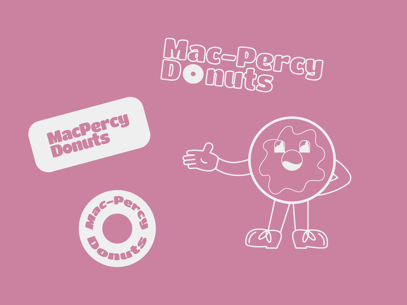 donut donut shop Brand Design mascot logo mascot design donut logo logodesign branddesigner characterdesign Identity Design