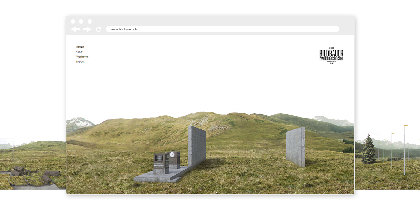 Render panorama visualisation 3D studio