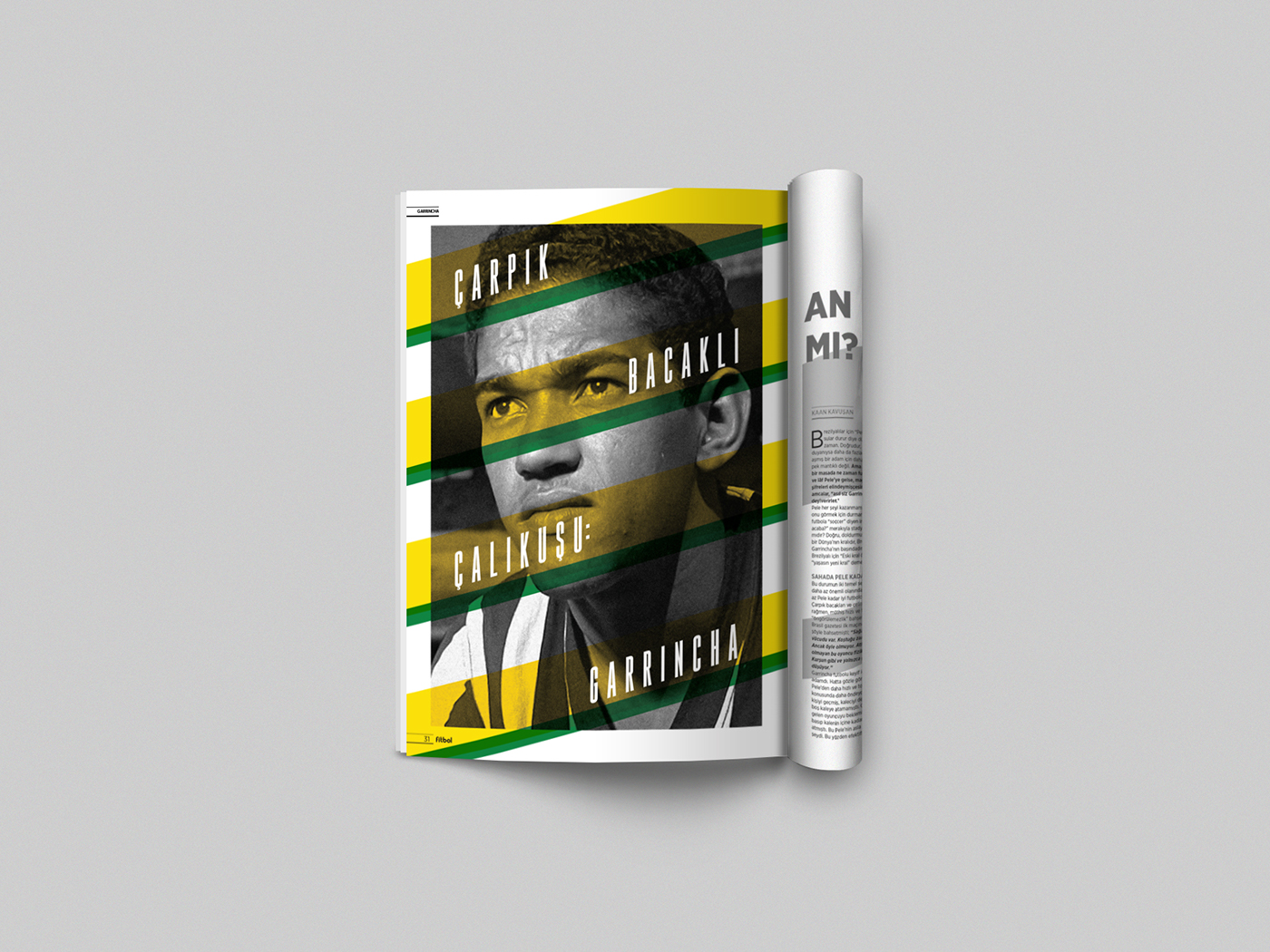 magazine fitbol dergi editorial design  retouch manipulation issue page design soccer magazine ILLUSTRATION  graphicdesign