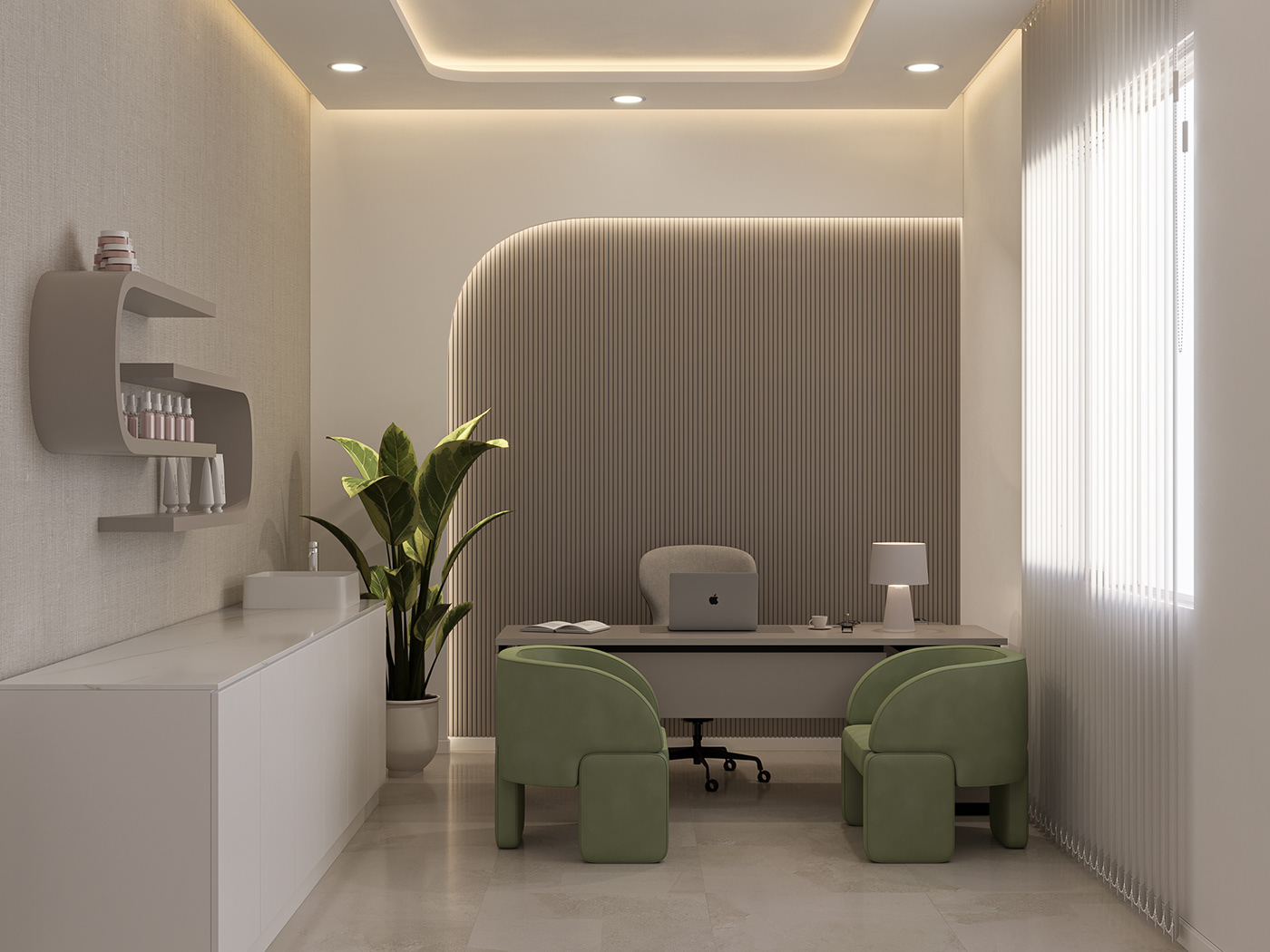 interior design  modern visualization 3ds max medical design clinic арт