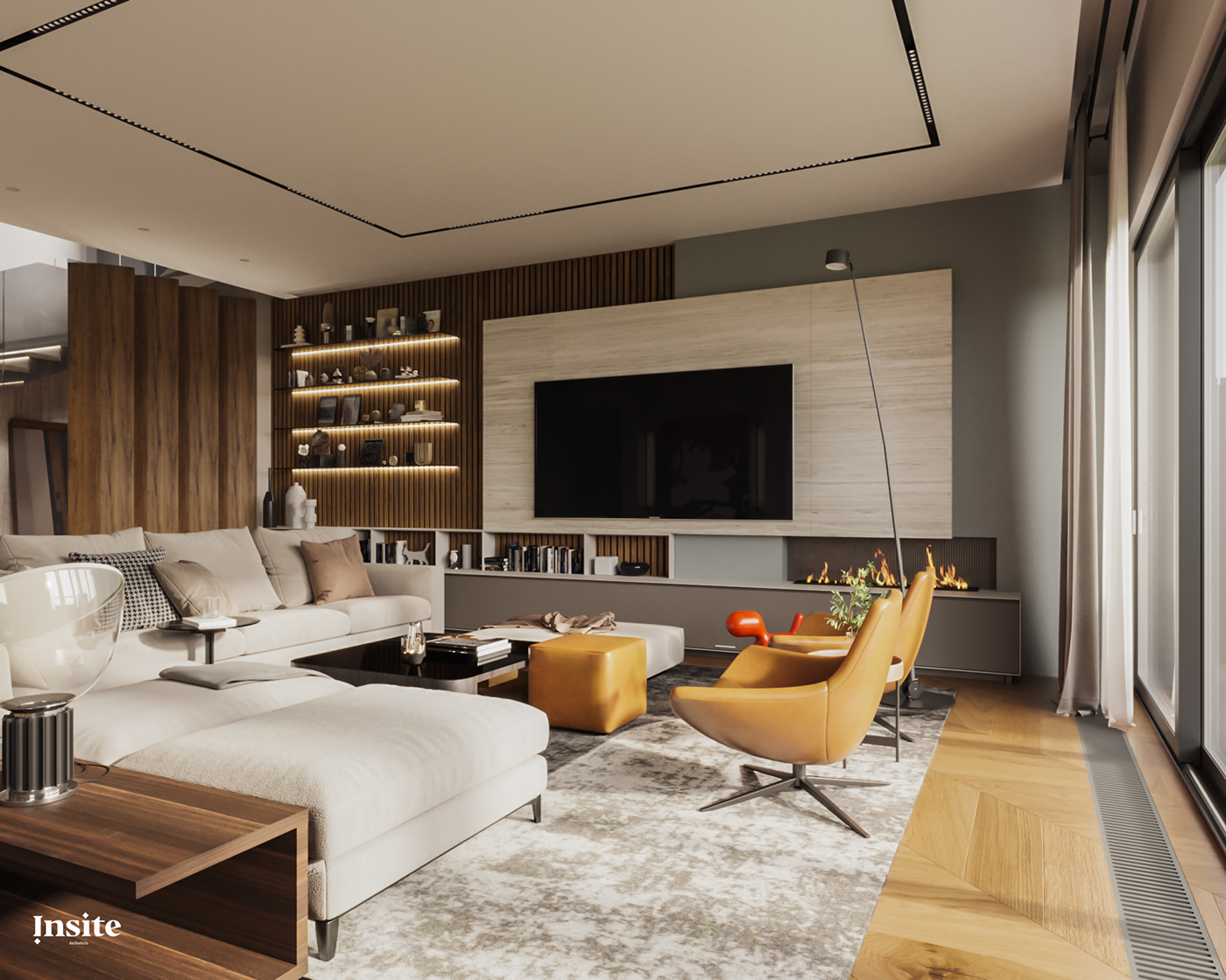 3ds max architecture archviz corona Interior interior design  minimal modern residential visualization
