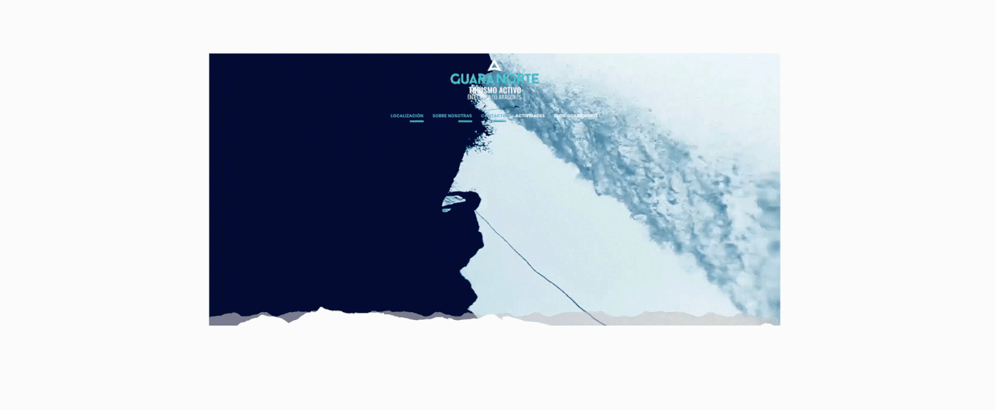 diseño gráfico diseño interactivo Diseño web barranquismo Turismo activo pirineos
