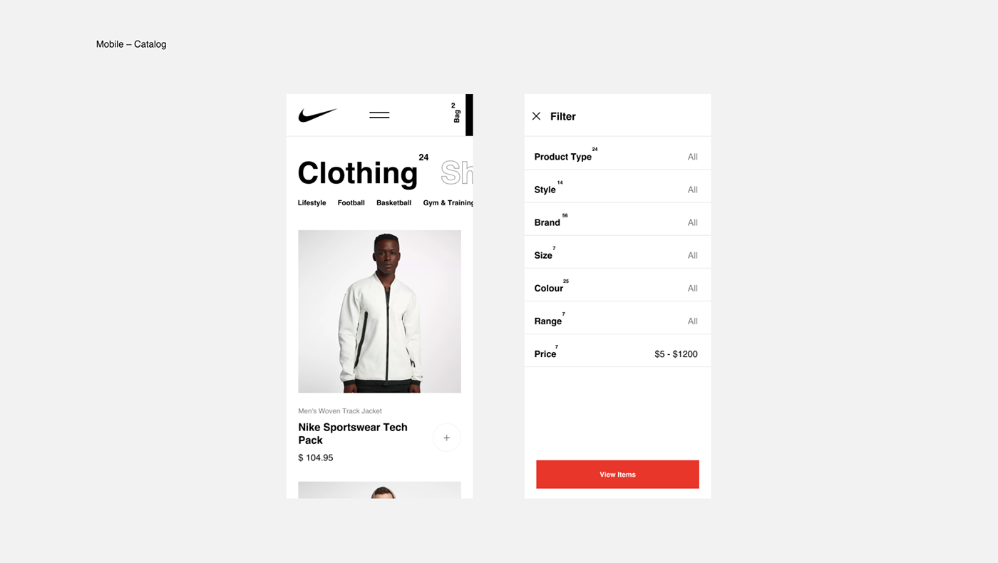 Website nike. redesign Ecommerce black White clothes sneakers sport lifestyle