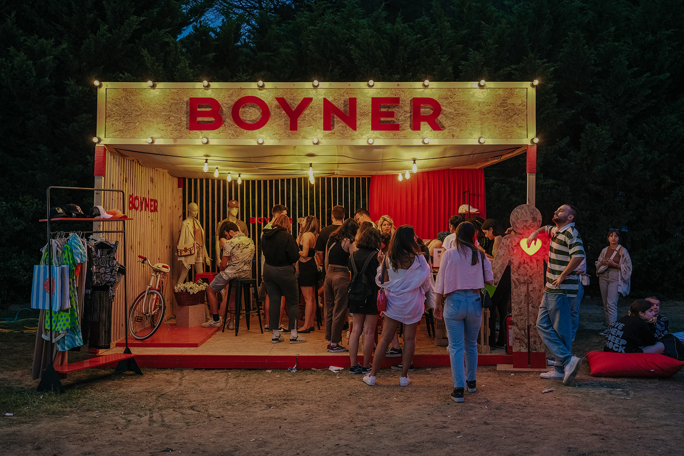 BOYNER exhibition stand Stand