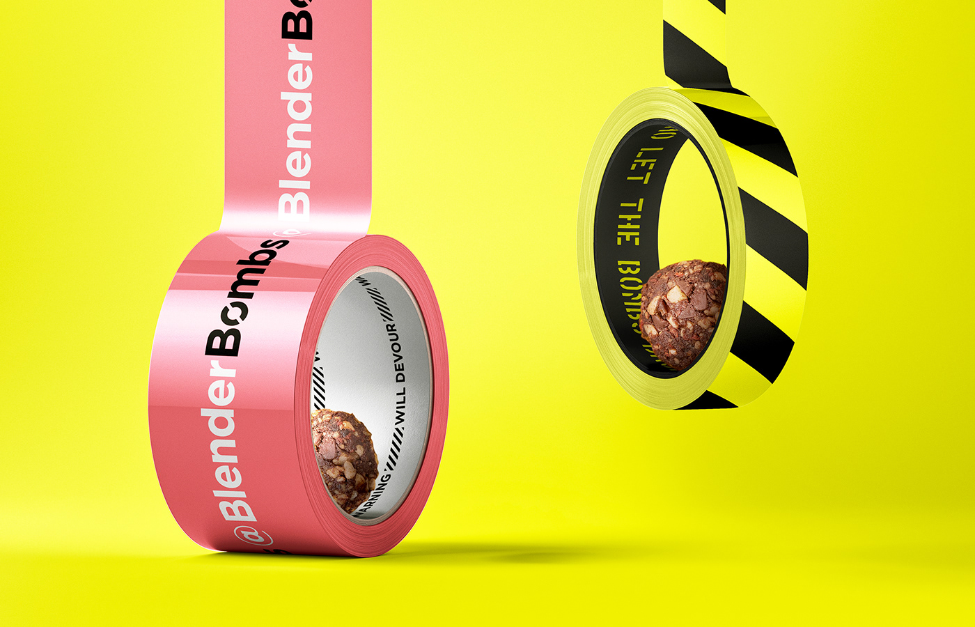branding  Packaging art direction  blender smoothie supplement granola identity bomb