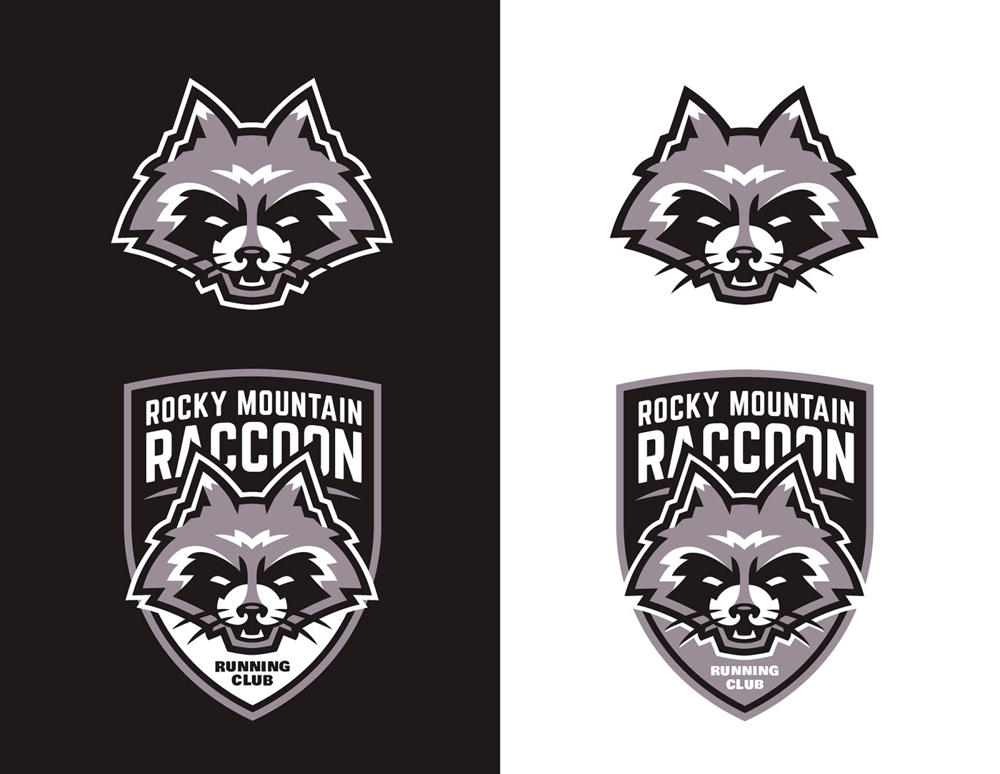 logo branding  raccoon sport Mascot Character cartoon vector Logotype adobe illustrator