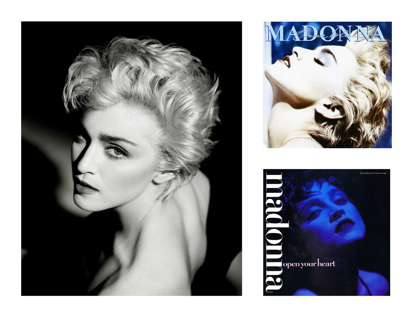 madonna true blue album cover album cover redesign 80's music 80s vintage Retro music 80's style