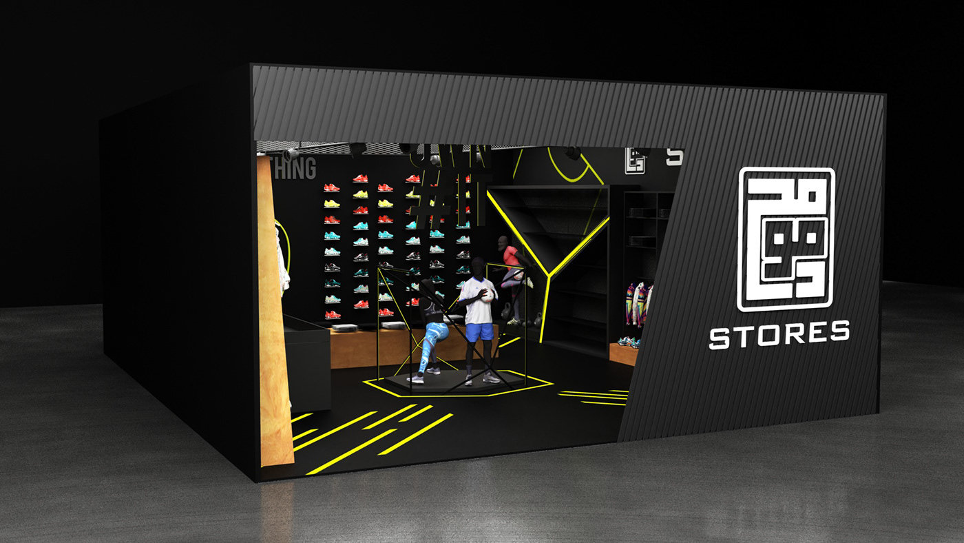 Opgetild Buiten adem Plaats sports retail virtual online store concept design on Behance