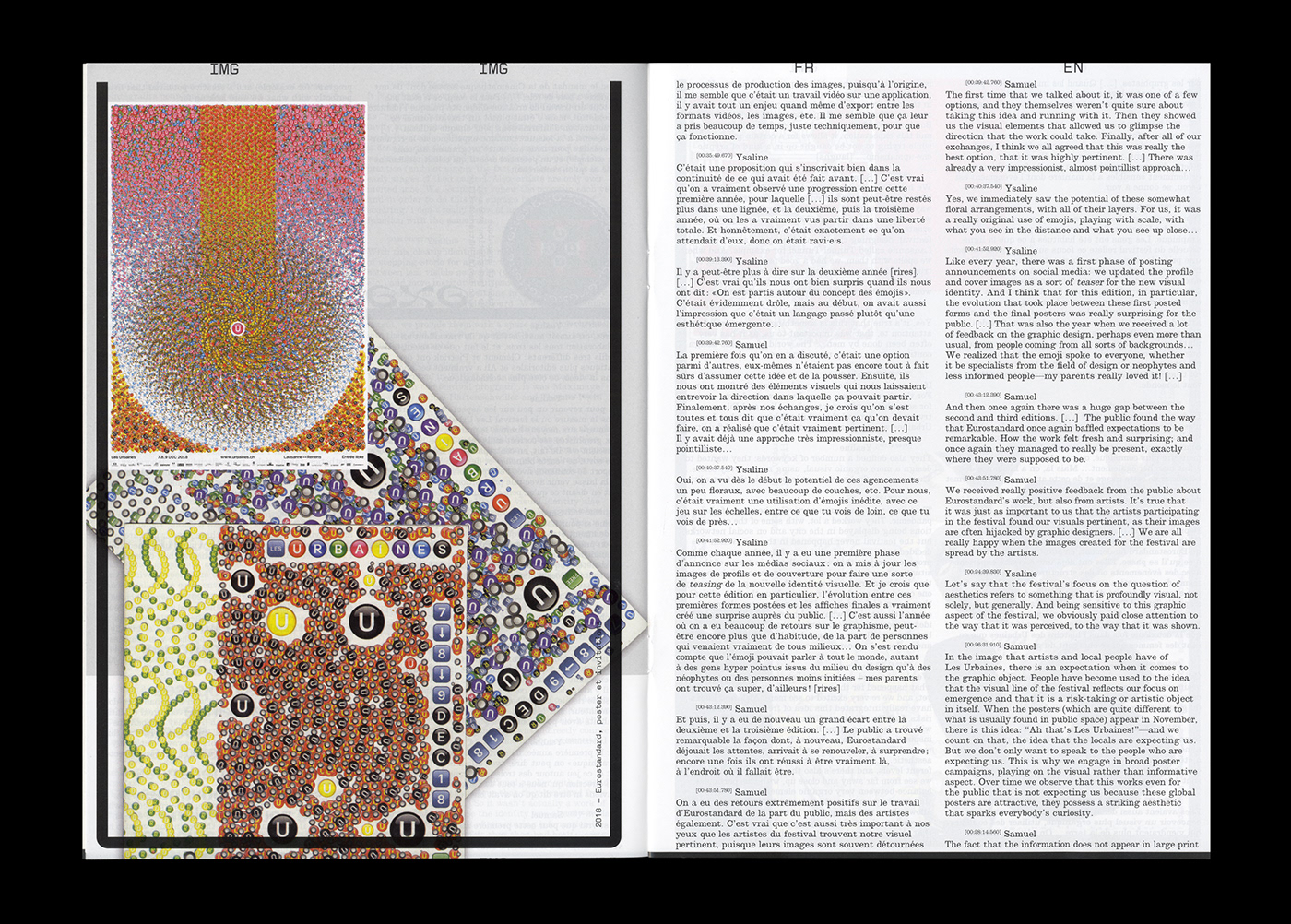3D culture festival graphic design  identity Layout magazine pixel print typography  
