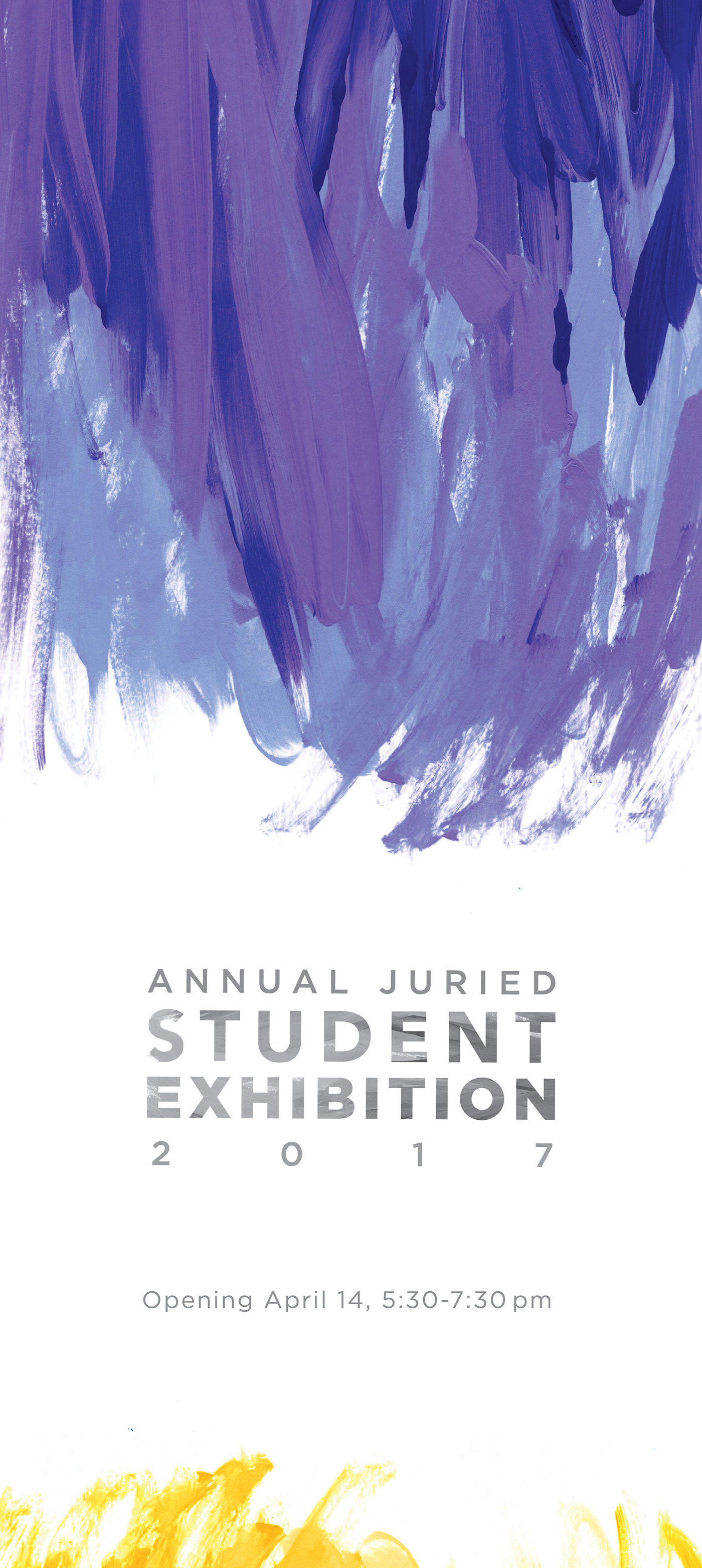 Student Exhibition Poster art show Meramec annual juried student Exhibition 