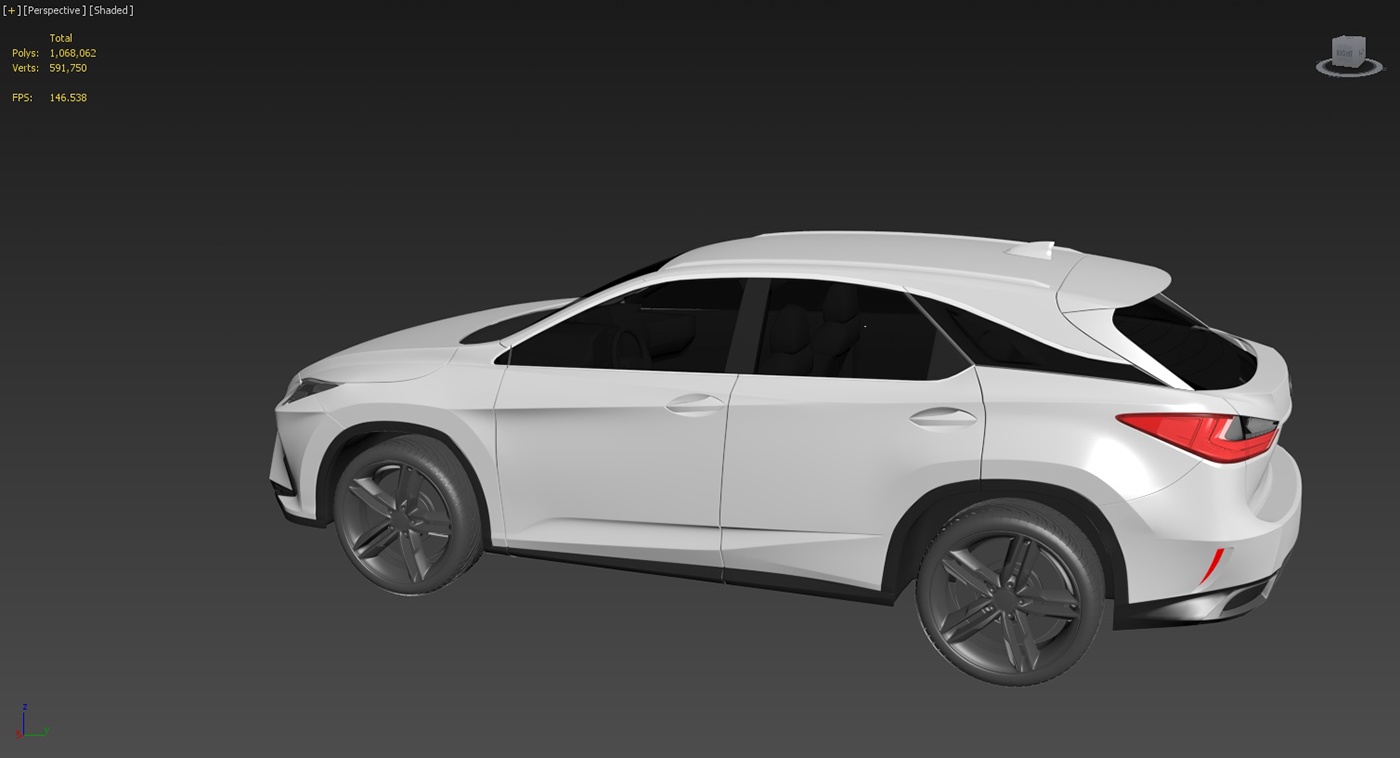 3D CGI automotive  