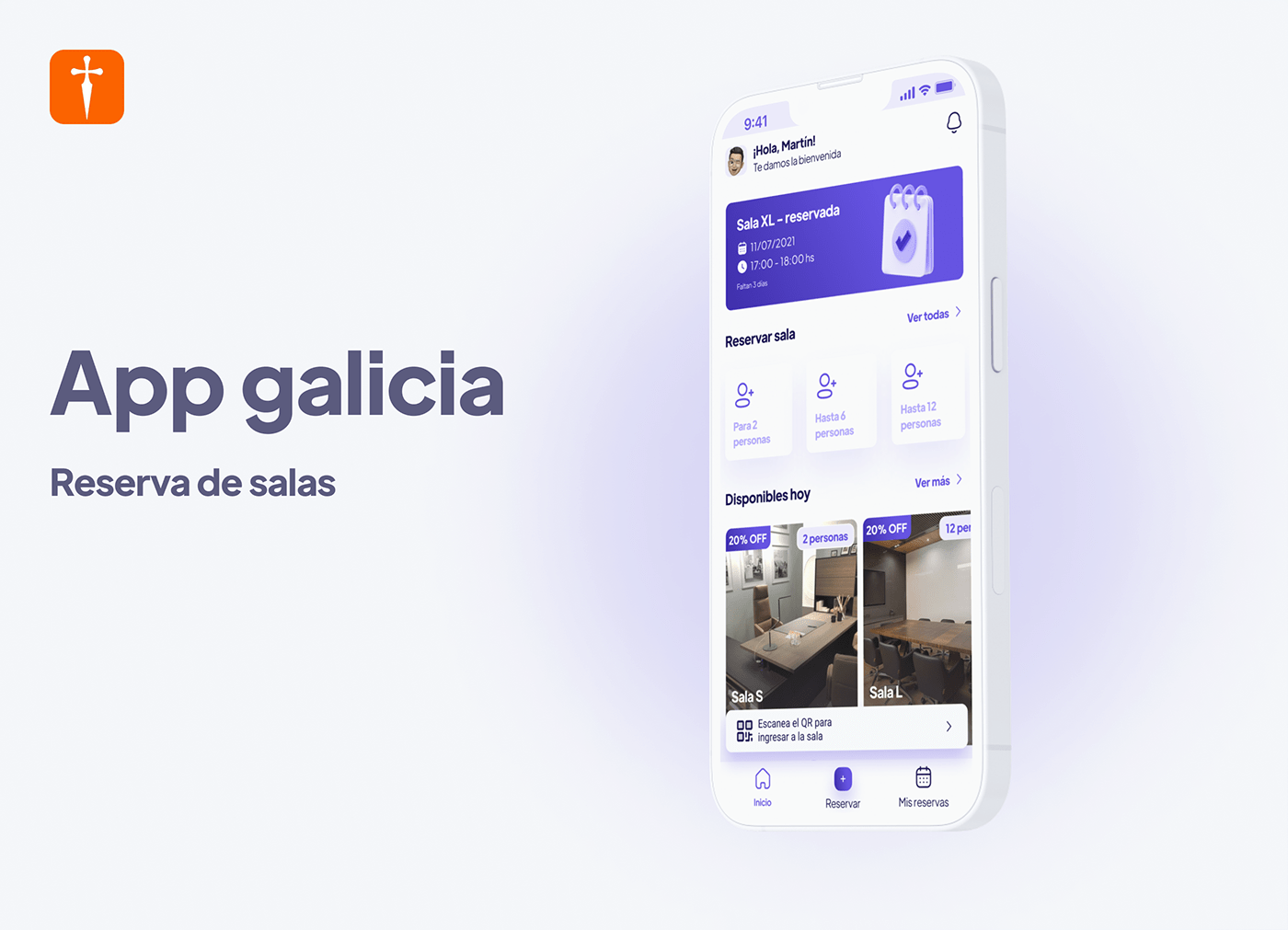 app design Galicia mobile UI user interface ux