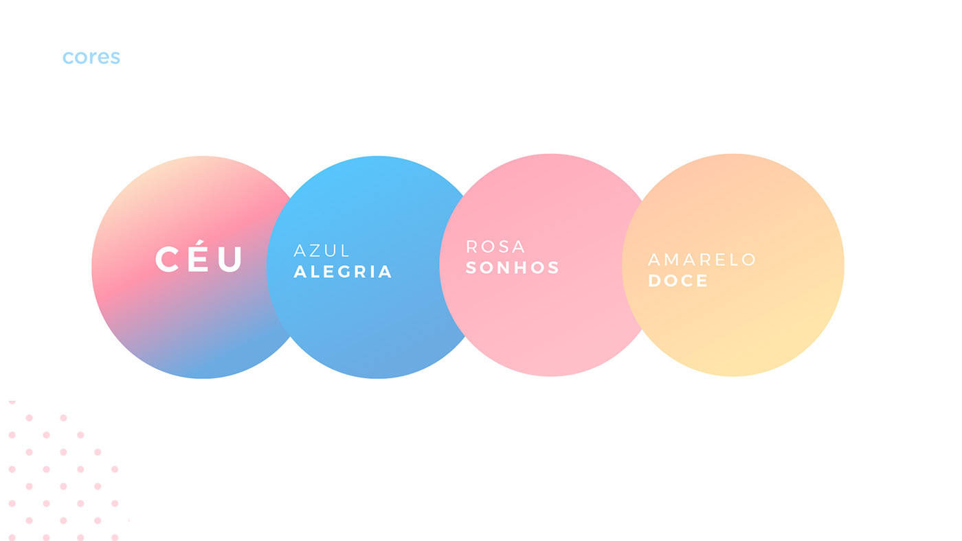 angel branding  Canding creative design doceria doces identidade visual pastel colors