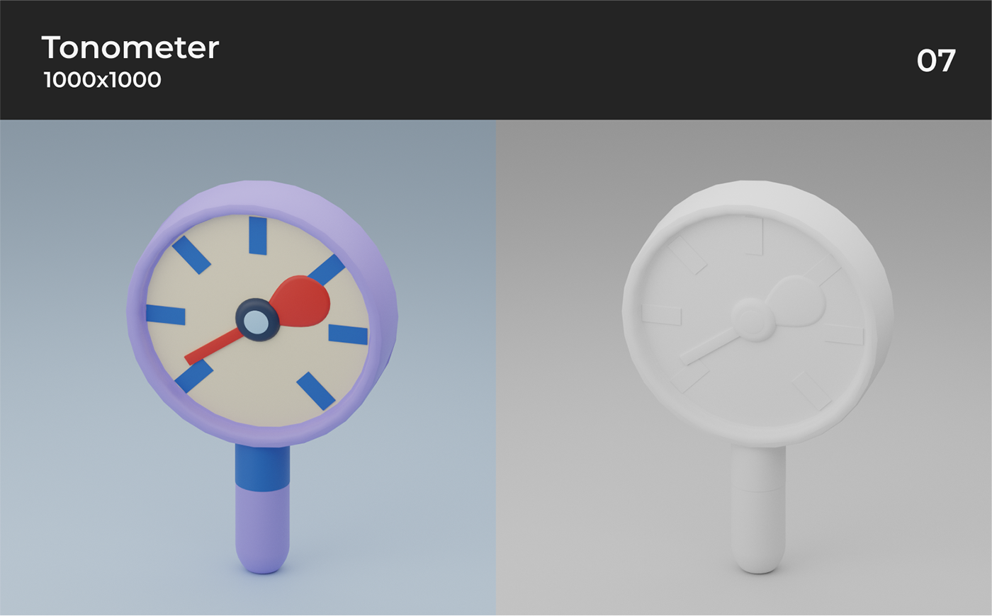 3D 3д blender design icons icons set labaratory simple дизайн иконки