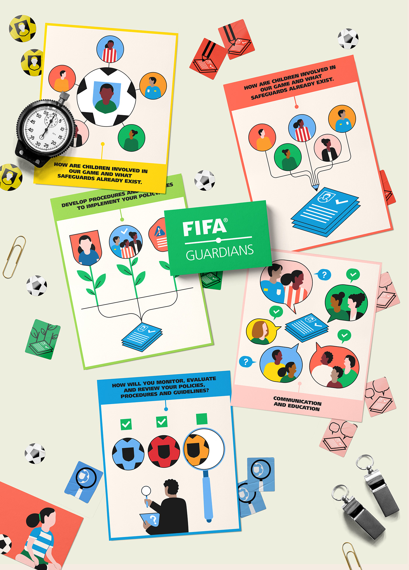 FIFA football soccer children animation  conscious Social Responsability