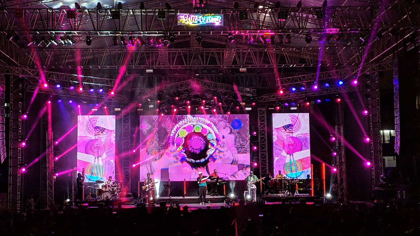 3D concert Events music Stage visuals