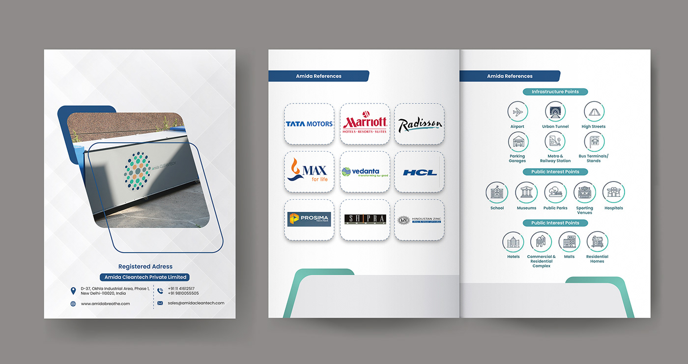 brochure brochure design print Layout book InDesign