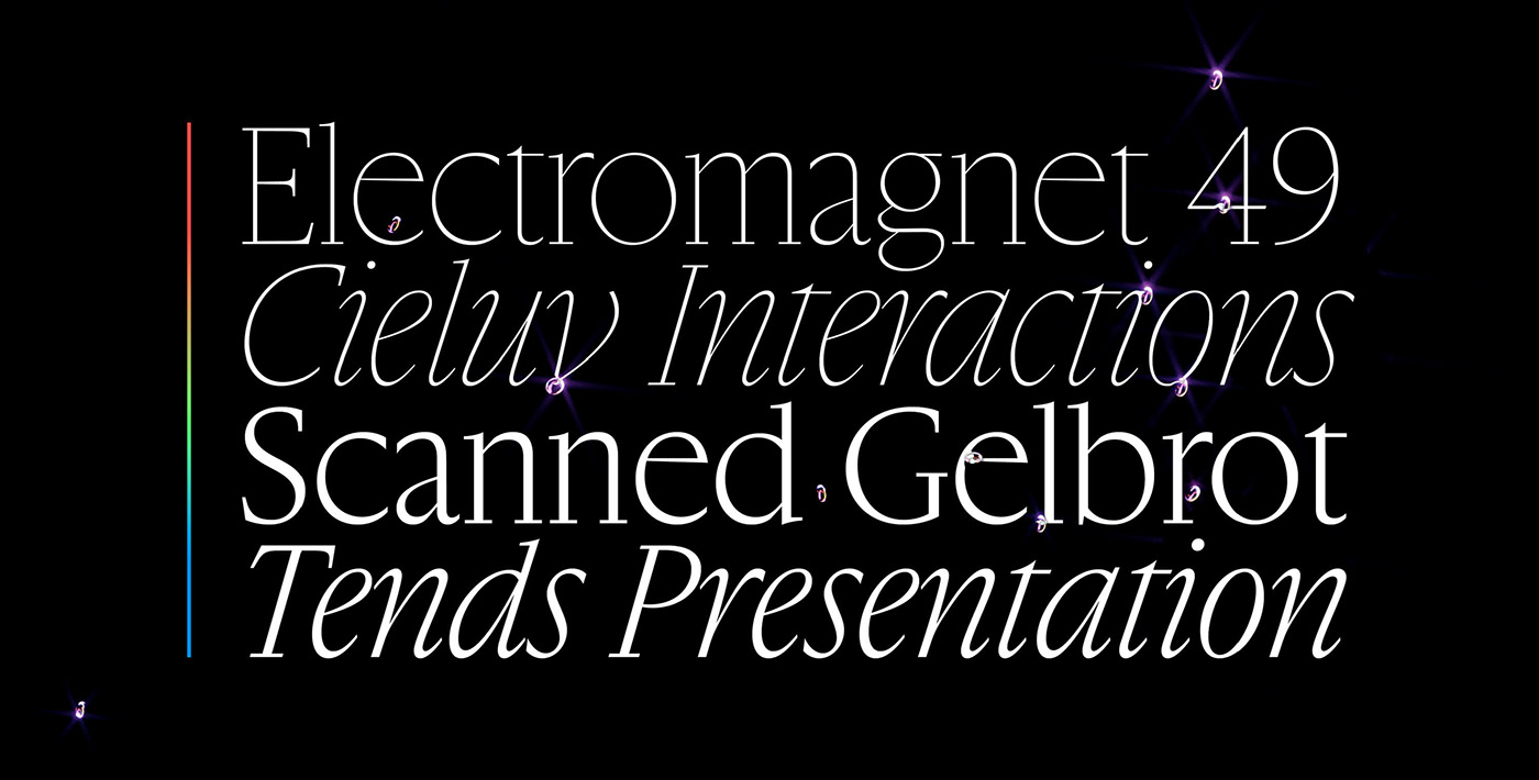 font gamuth productiontype typedesign Typeface typography  