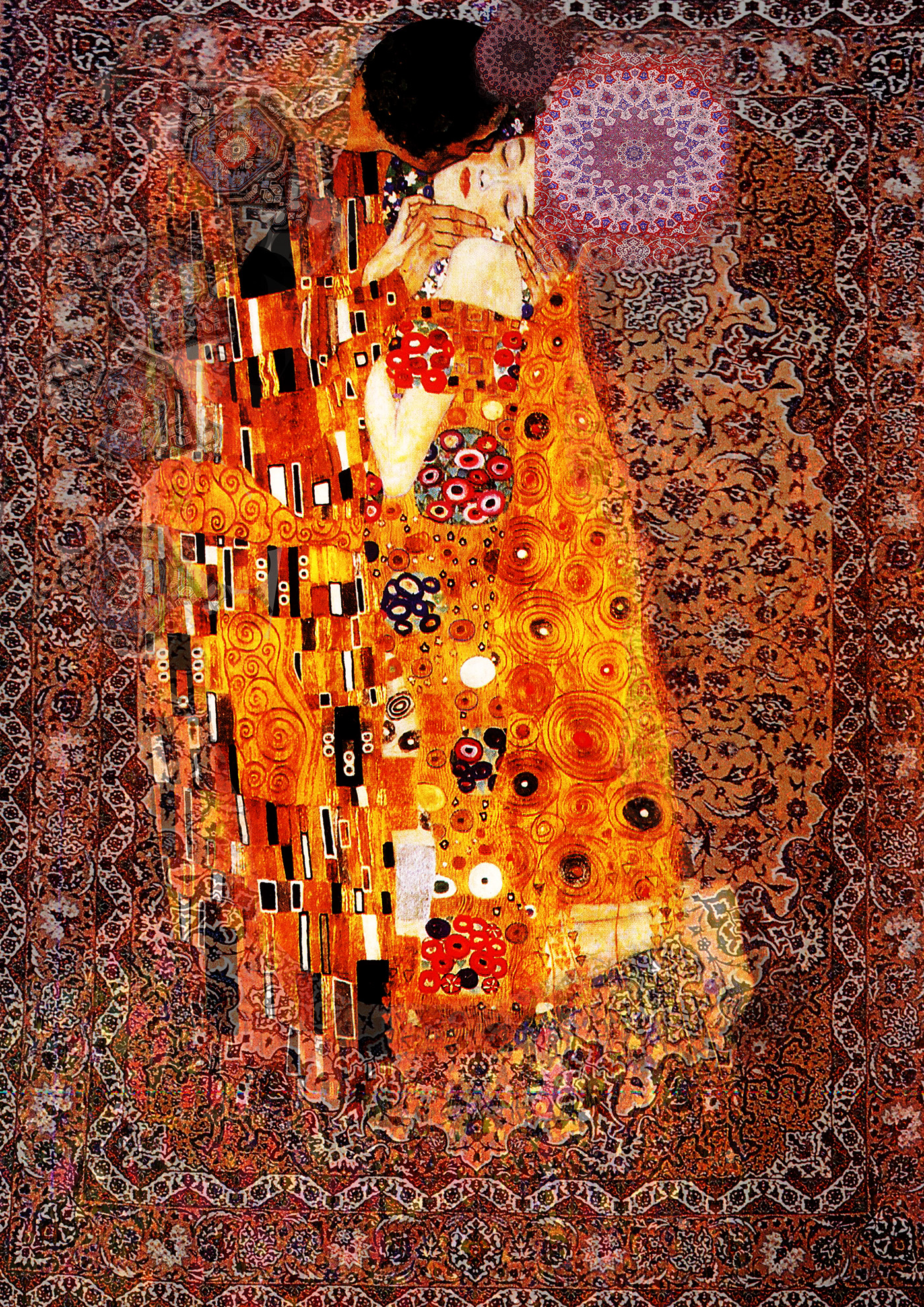 art artist contemporaryart GustavKlimt visualarts persian Miniature traditionalarts
