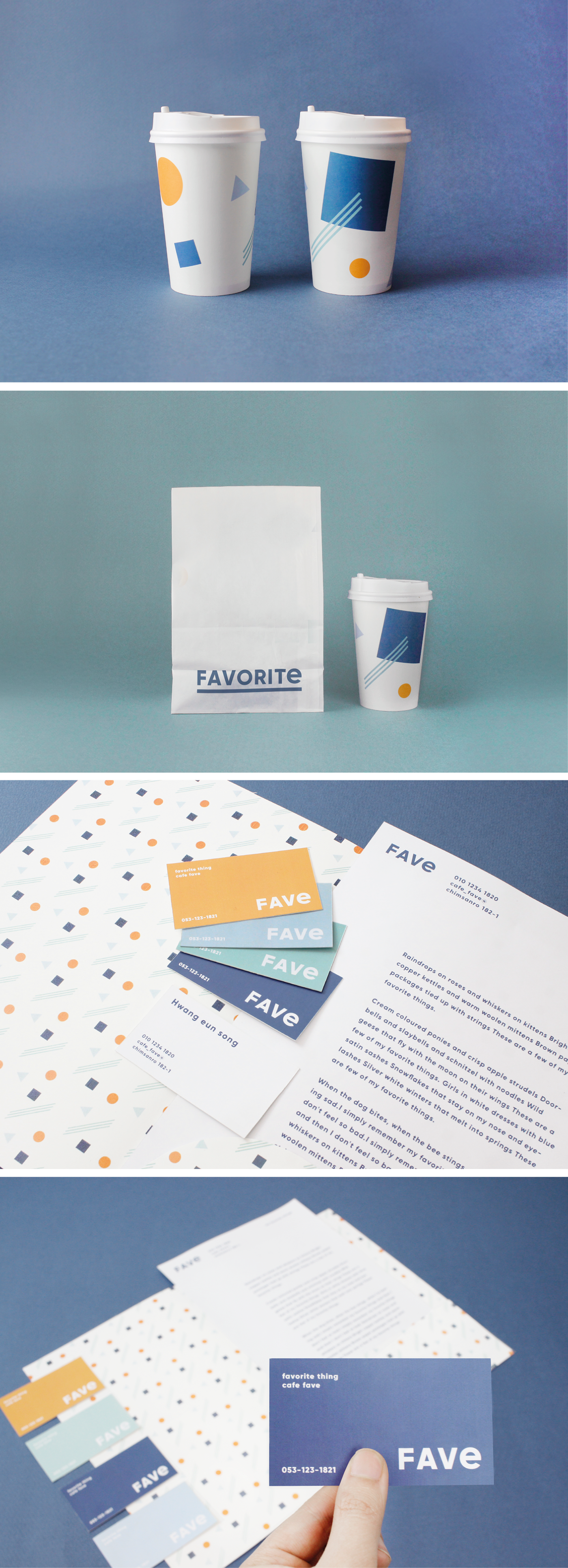 branding  cafe identity logo design Interior Coffee card package poster