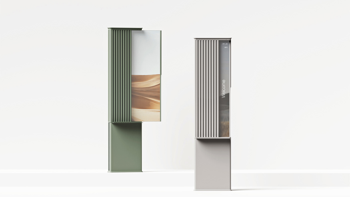 design Display display design door electronic industrial design Interface lifestyle partition product design